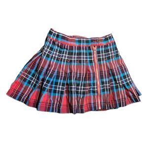 The Children’s Place‎ Plaid Pleated Skort Girls Size 10 Tartan Schoolgirl Style